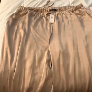 Banana Republic Satin Wide Leg Pants size XL